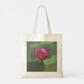 Tote Bag Fleur de lotus rose (Dos)