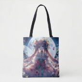 Tote Bag Fleur de lune d'Anime (Devant)