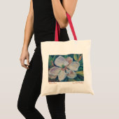Tote Bag Fleur de magnolia (Devant (produit))
