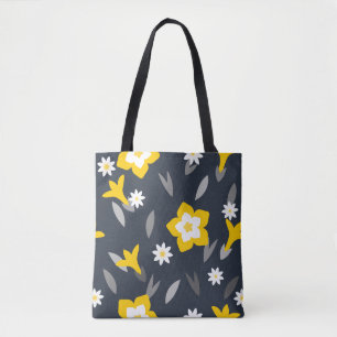 Tote Bag Fleur de minuit
