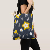 Tote Bag Fleur de minuit (De près)