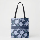 Tote Bag Fleur de minuit (Devant)