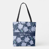Tote Bag Fleur de minuit (Dos)