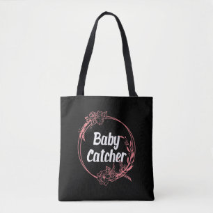 Tote Bag Fleur de naissance Doula Midwife Catcher