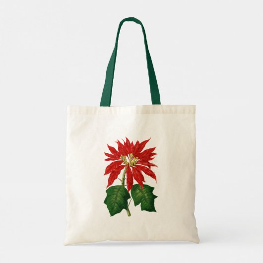 Tote Bag Fleur de Noël (Dos)