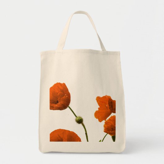 Tote Bag Fleur de pavot floral Bridesmaid Mariage Cadeau Fa (Devant)