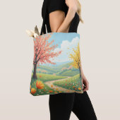 Tote Bag Fleur de printemps (De près)
