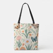 Tote Bag Fleur de printemps (Dos)