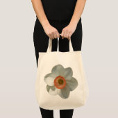 Tote Bag Fleur de printemps de jonquille rose (Devant (produit))