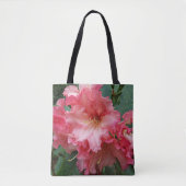 Tote Bag Fleur de Rhododendron rose (Devant)