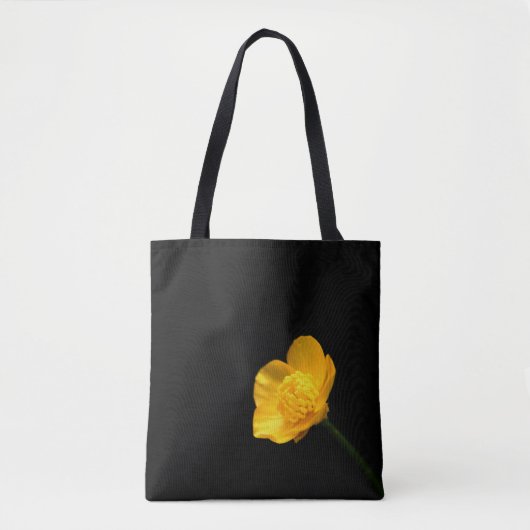 Tote Bag Fleur de tasse à beurre (Devant)