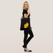 Tote Bag Fleur de tasse à beurre (Sur le modèle)