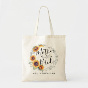 Tote Bag Fleur de tournesol   Mère de la mariée