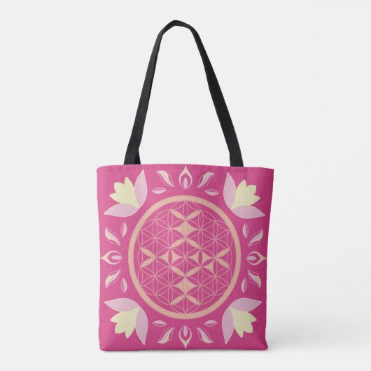 Tote Bag fleur de vie (Dos)