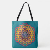 Tote Bag Fleur de vie Mandala (Devant)