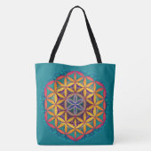 Tote Bag Fleur de vie Mandala (Dos)