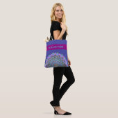 Tote Bag Fleur De Vie - Mandala India Style 2 (Sur le modèle)
