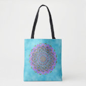 Tote Bag Fleur De Vie - Mandala India Style 2 (Devant)