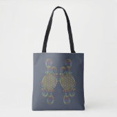 Tote Bag Fleur De Vie - Ornements Spiraux 1 (Devant)