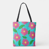 Tote Bag Fleur décontracté (Dos)