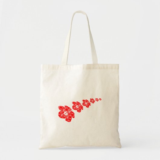 Tote Bag Fleur d'Hibiscus tropical (Devant)