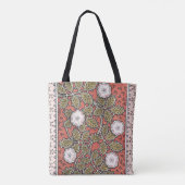 Tote Bag Fleur d'illustration Rose sauvage Vintage (Dos)