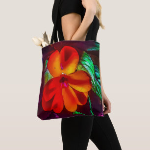 Tote Bag Fleur d'Impatiens