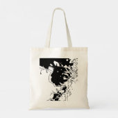 Tote Bag Fleur Doodle (Dos)