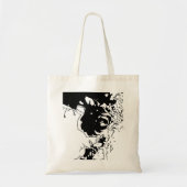 Tote Bag Fleur Doodle (Devant)