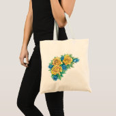 Tote Bag Fleur fourre-tout (Devant (produit))