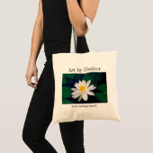 Tote Bag Fleur" fourre-tout "de nénuphar (Devant (produit))