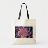 Tote Bag Fleur - Fractale (Devant)