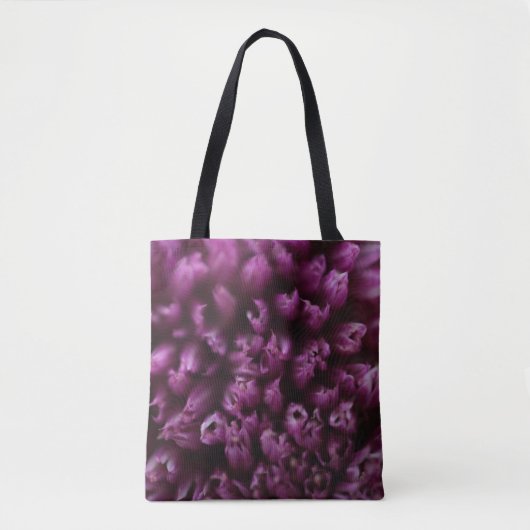 Tote Bag Fleur fuchsia fabuleuse (Devant)