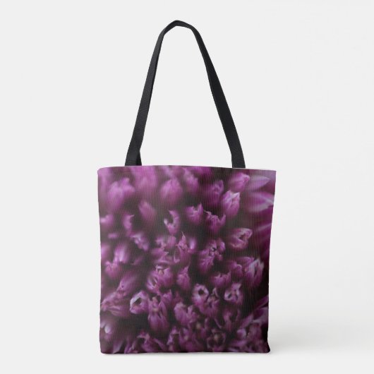 Tote Bag Fleur fuchsia fabuleuse (Dos)