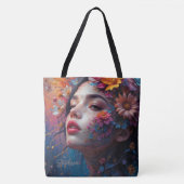Tote Bag Fleur Imaginaire (Devant)