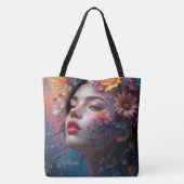 Tote Bag Fleur Imaginaire (Dos)