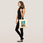 Tote Bag Fleur iridescente (Devant (modèle))