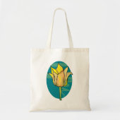 Tote Bag Fleur jaune (Devant)