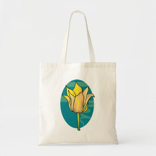Tote Bag Fleur jaune (Devant)