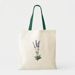 Tote Bag Fleur Lavande vintage