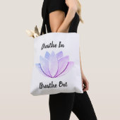 Tote Bag Fleur Lotus (De près)