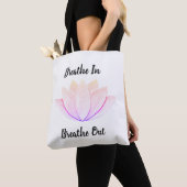 Tote Bag Fleur Lotus (De près)