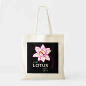 Tote Bag Fleur LOTUS (Devant)