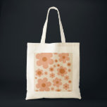 Tote Bag Fleur Marché Vienne Boho Fleurs Beige Floral<br><div class="desc">Marché aux fleurs Vienne : Art floral abstrait - imprimé fleurs rétro - tons terre / beige neutre.</div>