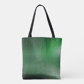 Tote Bag Fleur métallique verte (Dos)