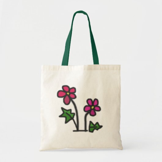 Tote Bag Fleur molle (Devant)