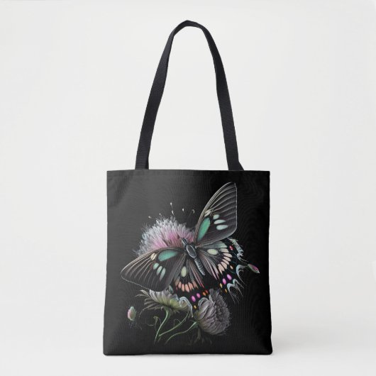 Tote Bag fleur-papillon (Devant)