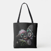 Tote Bag fleur-papillon (Dos)