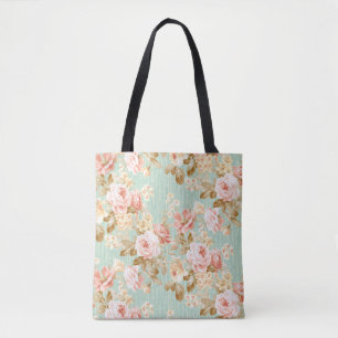 Tote Bag Fleur populaire classique motif sans couture arriè