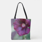 Tote Bag Fleur pourpre Fourre-tout (Dos)